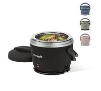 Crockpot Portable Electric Lunch Box for on the go, 20 oz, Black Liquorice