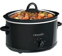 Crockpot Slow Cooker | Removable Easy-Clean Ceramic Bowl | 3.7 L (3-4 People) | Energy Efficient | Black [CSC078]