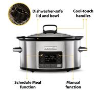 Crockpot Timeselect 5.6L Digital Slow Cooker