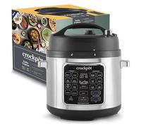Crockpot Turbo Express Multi Cooker | 14-in-1 Preparation Options | Slow Cooker, Steam Cleaner, Pressure Cooker and More | 5.6L (More than 6 People) | CSC062X