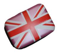 Croco CAS1711 Medium Union Jack Flag Tough Case for Digital Camera - Pink