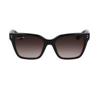 Croco Skin Sunglasses Black/Grey, female, Lacoste, Sunglasses, Black, 54 MM, Accessories 54 MM