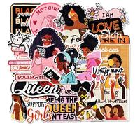 Crocode tears Black Girl Iron On Patches 16pcs Bookish Embroidered Patches for Trucker Hat Backpacks Clothes Jackets Tote Bag