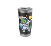 Crocodile Astronaut Alligator Dabbing Funny Space Animal Stainless Steel Insulated Tumbler