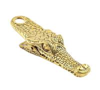 Crocodile Binder Clip, Secure Paper Hold, Vintage Alloy Design Clips, Decorative Office Organizer Tool, Stationery Accessories, Binder Clip for Office Paper Use 2.2X0.47Inch