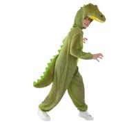 Crocodile Bodysuit Smiffys Green 7-9 Years