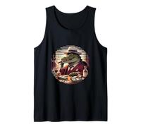 Crocodile Boss Chef Doller Money Cigar Godfather Gangster Tank Top