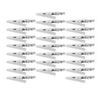 Crocodile Clip 24 Pack Silver 51mm Stainless Steel for Soldering