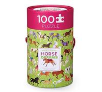 Crocodile Creek - 100 Piece 36 Animal Puzzle Horses