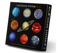 Crocodile Creek 200 Pieces Jigsaw Floor Puzzle - Solar System Design - Ideal for Kids Ages 5 Years and Up - Heavy Duty Shaped Box for Storage, 9" x 12" Completed Puzzle Size