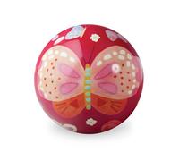 Crocodile Creek 4" Playground Ball - Lightweight Inflatable Ball for Toddlers - Designed for Kids Ages 3 Years and Up - Exciting Outdoor Kids Activities for Endless Summer Fun - Butterfly Garden