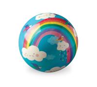 Crocodile Creek 4" Playground Ball - Rainbow Dreams Design - Made from Synthetic Rubber - Outdoor Play - Lightweight Inflatable Ball for Toddlers - Exciting Kids Activities & Endless Summer Fun