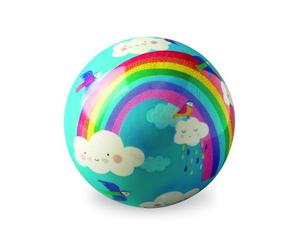 Crocodile Creek 4" Playground Ball - Rainbow Dreams Design - Made from Synthetic Rubber - Outdoor Play - Lightweight Inflatable Ball for Toddlers - Exciting Kids Activities & Endless Summer Fun