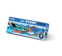 Crocodile Creek 60 Piece Super Duper Long Rec. Box Floor Puzzle Oceans (72" X 12")