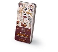 Crocodile Creek African Animals Puzzle - 50 Pieces in Tin (3843105), Ages 5+