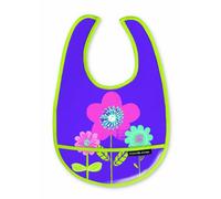 Crocodile Creek Bib Three Flowers