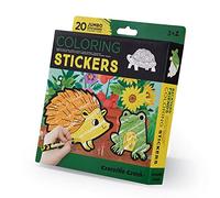Crocodile Creek - Colouring Stickers Backyard Friends