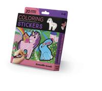 Crocodile Cr olouring Stickers Unicorn