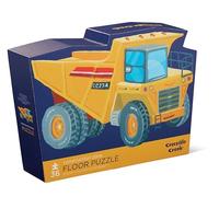 Crocodile Cr onstruction Zone - 36-Piece Jigsaw Floor Puzzle with Heavy-Duty Shaped Box for Storage, Large 20" x 27" Completed Size, Designed for Kids Ages 3 Years and up