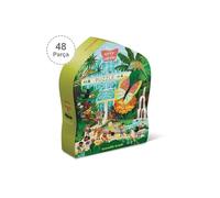 Crocodile Creek Puzzle - 48 Pieces - A Day In Botanical Garden