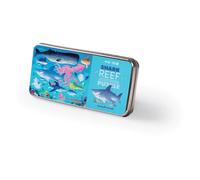 Crocodile Creek Shark Reef Puzzle - 50 Pieces in Tin (3843104), Ages 5+