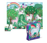 Crocodile Creek - Unicorn Dreams - 36 Piece Jigsaw Floor Puzzle with Heavy-Duty Box for Storage, Large 20" x 27" Completed Size, Designed for Kids Ages 3 Years and up