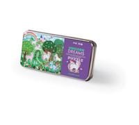 Crocodile Creek Unicorn Dreams Puzzle - 50 Pieces in Tin (3843103), Ages 5+