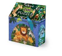 Crocodile Creek - Zoo Animals - 24-Piece Jigsaw Puzzle with Heavy-Duty Storage Box, Large 11" x 15" Completed Size, Designed for Kids Ages 3 Years and Up