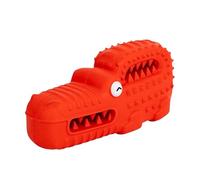 Crocodile Dog Toy - Squeaky Rubber Toy for Puppies - Interactive Dog Puzzle Toy for Trainer Animal Lovers Indoor Outdoor Home Cuddly Time Park Garden Patio
