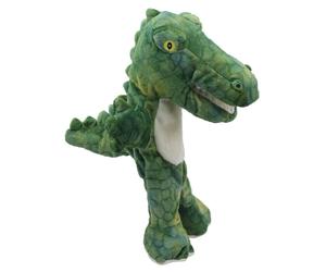 Crocodile ECO WALKING PUPPET Crocodiles hand puppet plush puppets recycled CROC