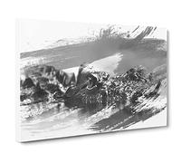 Crocodile Eye Vol.2 V1 Modern Canvas Wall Art Print Ready to Hang, Framed Picture for Living Room Bedroom Home Office Décor, 24x16 Inch (60x40 cm)