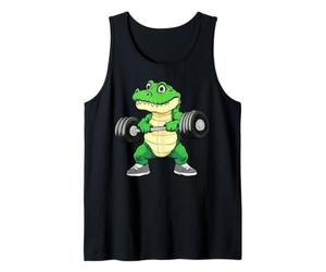 Crocodile Fitness Trainer Crocodile Tank Top
