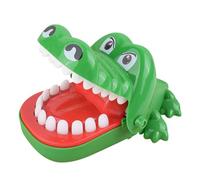 Crocodile Game，Funny Crocodile Bitin' Hand Toy，Engaging and Exciting Surprise Reaction Plaything for Children，Family Game Night (Green, One Size)