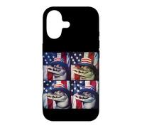 Crocodile Gator Photo Booth Patriotic Alligator Case for iPhone 17