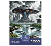 Crocodile Hiding in Mangroves 1000 Pieces Portable Jigsaw Puzzle Animal for Adults Quirky, Abstract Design, Fun Details, Educational, Challenging Puzzle Games 70x50cm/1000pcs