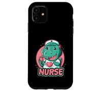 Crocodile Nurse Alligator Nurse Stethoscope Nursing School Case for iPhone 11