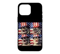 Crocodile Patriotic Florida Gator Photo Booth Case for iPhone 16 Pro Max