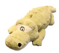 Crocodile Soft Toy,Giant Alligator Soft Toy (xxl),Large Crocodile Plush Toy,Crocodile Cushion,Kawaii SoftToy,Cuddly Toy,Cushion for Cuddling And Playing,Plush Doll,Gift for Children (170cm,Green)