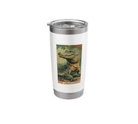 Crocodile Tarot Card Crocodiles Crocodile Stainless Steel Insulated Tumbler