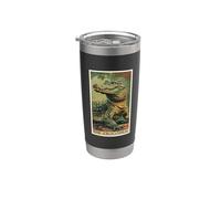 Crocodile Tarot Card Crocodiles Crocodile Stainless Steel Insulated Tumbler