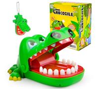Crocodile Toy, Classic Crocodile Teeth Game Crocodile Biting Finger Dentist Toys for Funny Interactive Toy Suitable for Children 3-6 Years Old