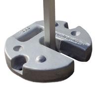 Crocodile Trading 1 Pair Gazebo/instant Shelter Cast Iron Weighted Feet