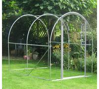 Crocodile Trading 3M X 2M (10' X 7' Approx) Pro+ Polytunnel Greenhousel Frame Only