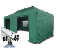 Crocodile Trading 3M X 6M Extreme 40 Commercial Instant Shelter Pop Up Gazebos Frame, Canopy & Sides - Green