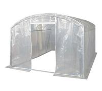 Crocodile Trading 4M X 3M (13' X 10' Approx) Extreme Clear Polythene Poly Tunnel