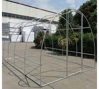 Crocodile Trading 4M X 3M (13' X 10' Approx) Pro+ Polytunnel Greenhouse Frame Only