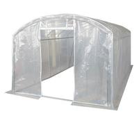 Crocodile Trading 5M X 3M (17' X 10' Approx) Extreme Clear Polythene Poly Tunnel