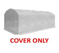 Crocodile Trading 6M X 3.5M (20' X 11.5' Approx) Pro Max White Polytunnel Replacement Cover