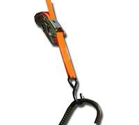 Crocodile Trading Ltd Marquee Tie Down Kit/Anchorage Kit. 4 Heavy Duty Ground Stakes & 4 Hi Vis Ratchet Straps.