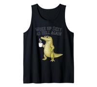 Crocodile Woke Up Sexy As Hell Again Funny Coffee Tank Top